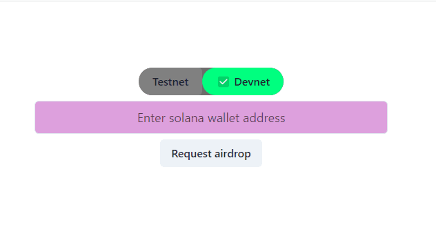 solana airdrop faucet